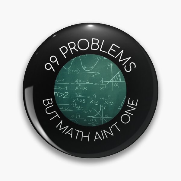 Aperçu de l'œuvre MerchHaus - 99 problèmes mais les maths n'en sont pas un créée et vendue par MerchHaus.