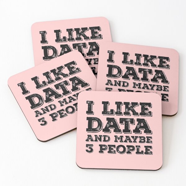 Item preview, I Like Data And Maybe 3 People designed and sold by meedTee.