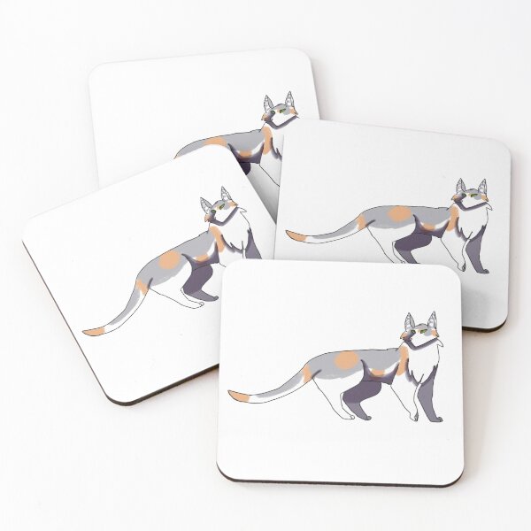 Item preview, Grey Calico Cat (With Lines) designed and sold by Marlee Taylor.