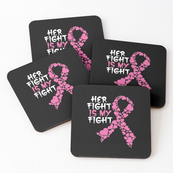 Item preview, Her Fight Is My Fight Breast Cancer Warrior designed and sold by PinkyTree.
