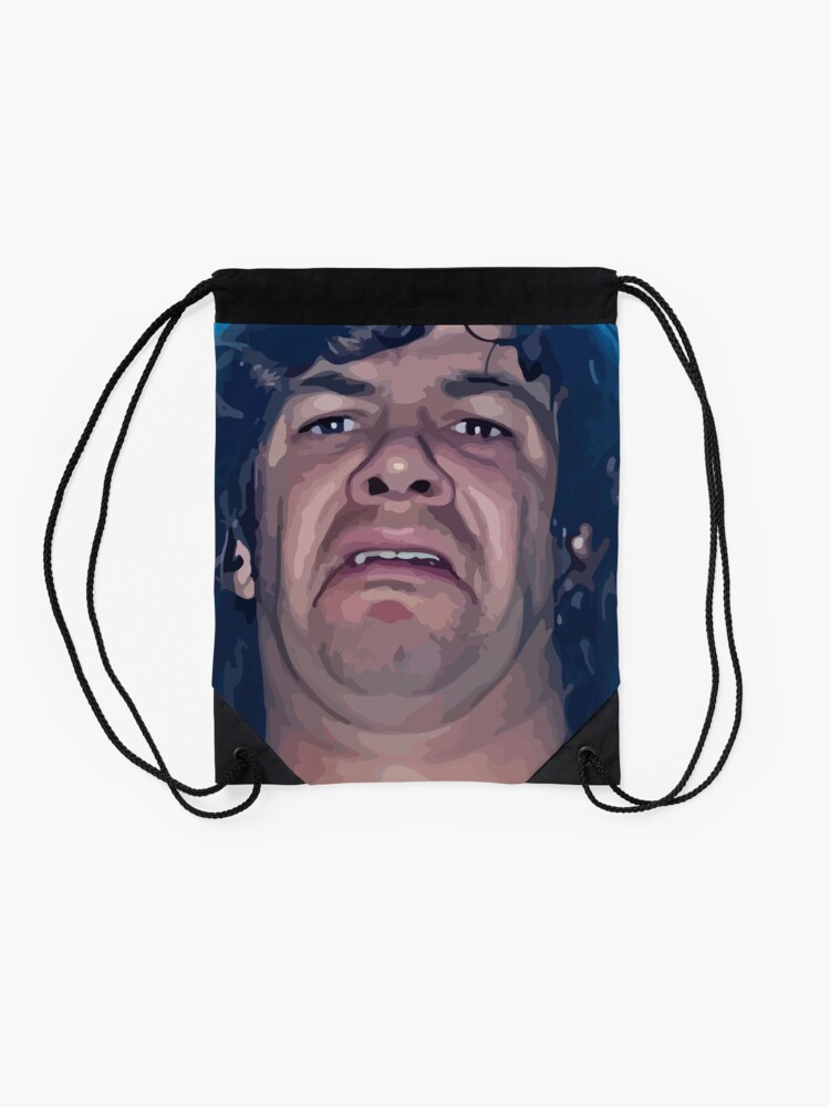 Thumbnail 2 of 3, Drawstring Bag, Dean Ween Guitar Face designed and sold by DustinMT.