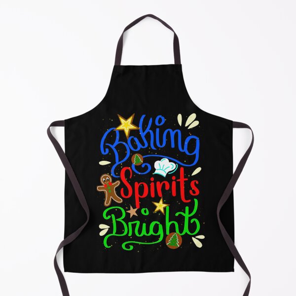 Item preview, Baking Spirits Bright, Funny Christmas Quotes designed and sold by orangeblue21.