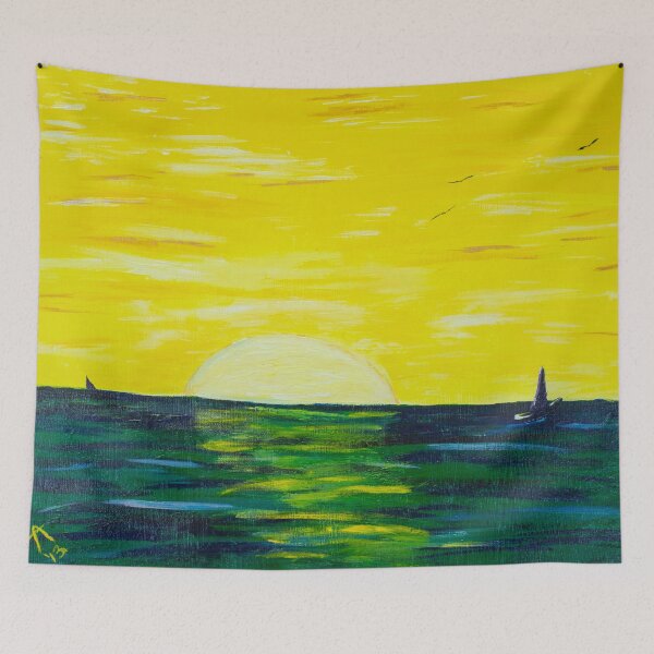 Item preview, New Day Dawning (Acrylic Painting) designed and sold by Lori Ackley.