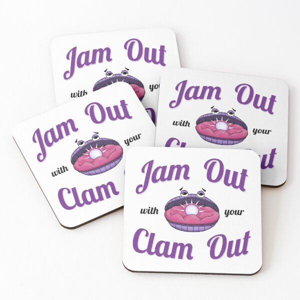 Item preview, "Jam Out With Your Clam Out" Witty Design designed and sold by newmicro.
