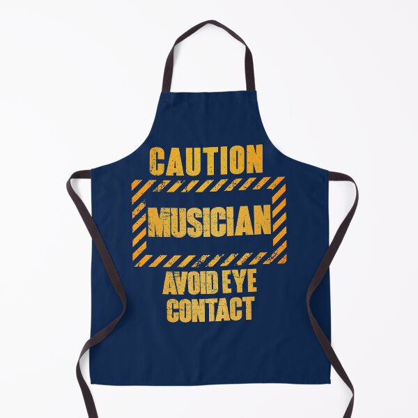 Item preview, Caution: Musician.  Avoid Eye Contact designed and sold by HappySchnapper.