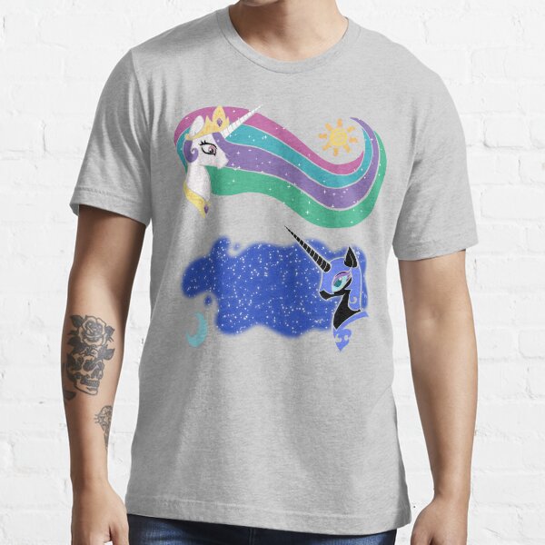 Princess Celestia and Nightmare Moon Essential T-Shirt