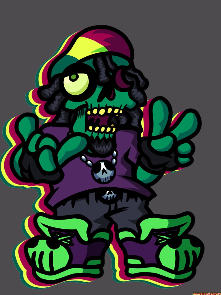 Thumbnail 6 of 6, Premium Oversized Hoodie, Rasta Zombie designed and sold by JavaWolfDesign.