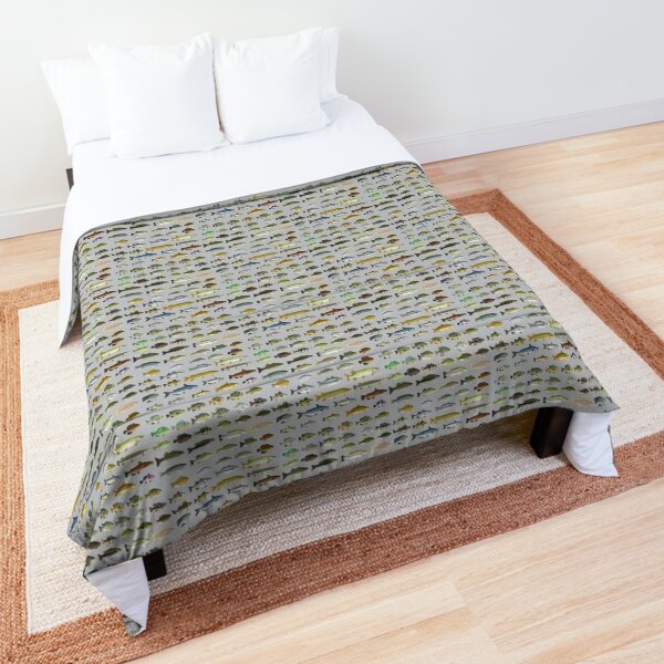 North American Freshwater Fish Group Comforter