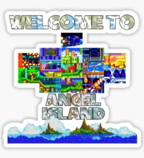 Welcome to Angel Island Sticker