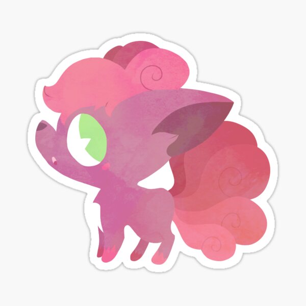 Fire Fox Sticker