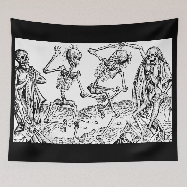 Item preview, Skeleton Dance Party designed and sold by beachcamper.