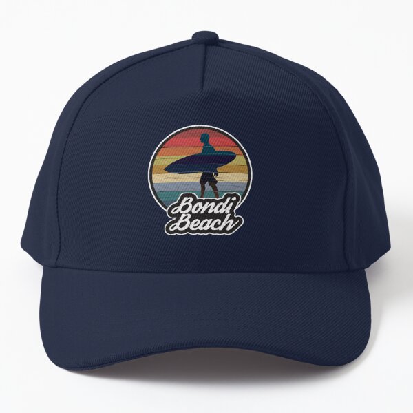 Costa Fishing Hat Palm Frond Blue Design Snap Back Mesh Hat