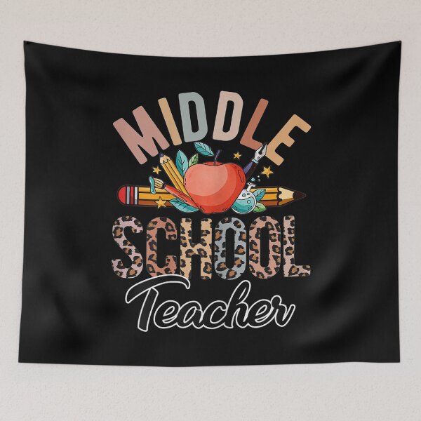 Item preview, Funny Middle School Teacher Leopard Back To School Outfit  designed and sold by FelixRiojas.