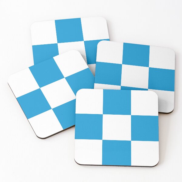 Item preview, Checkered (XL Squares) Light Blue and White designed and sold by Tree45.