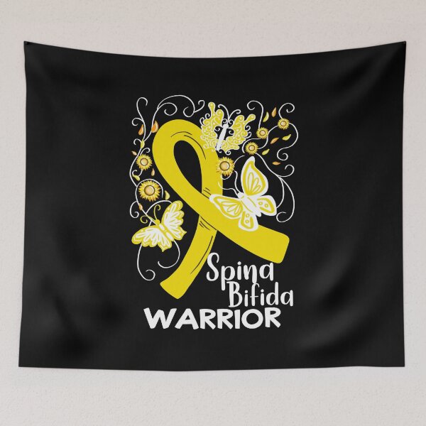 Item preview, Spina Bifida Warrior, National Spina Bifida Awareness Day designed and sold by orangeblue21.