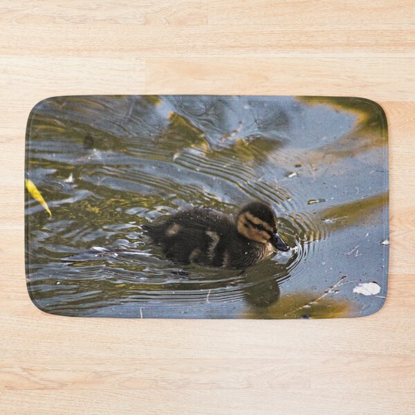 Item preview, Baby Mallard Duckling Swimming Pond designed and sold by Anna Lemos.