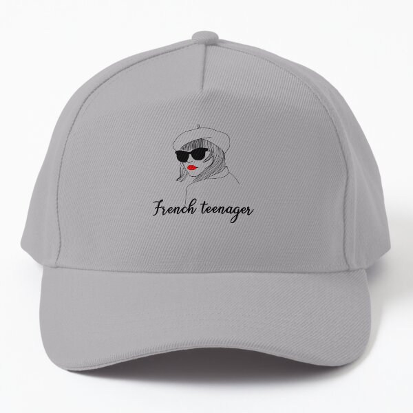 french teenager Baseball Cap