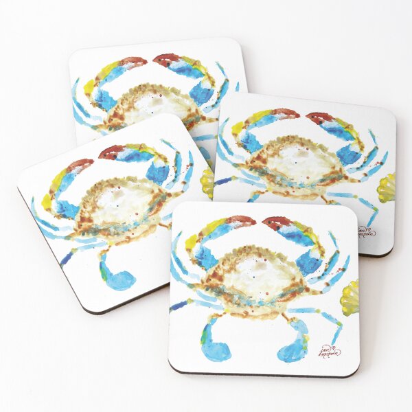 Item preview, Crab Starfish and Shells designed and sold by Jan Marvin Art Studio.