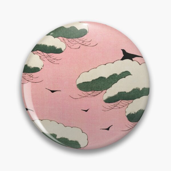 Item preview, Pink sky illustration from Bijutsu Sekai - Japanese Art designed and sold by TSLAB.