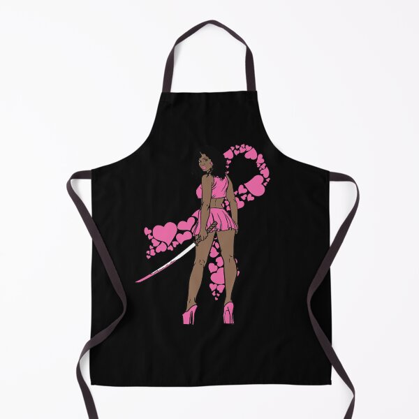 Item preview, Breast Cancer Awareness Fight Melanin Katana Black designed and sold by PinkyTree.