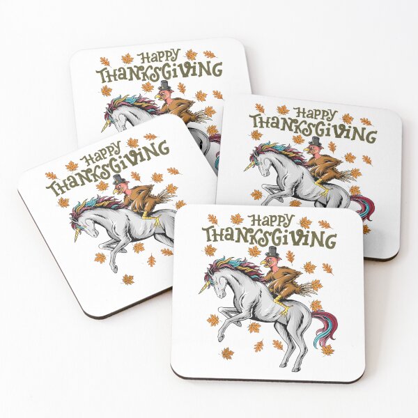 Item preview, Happy Thanksgiving Funny Turkey Riding Unicorn Girl Women Raglan Baseball Tee designed and sold by DieterShop.