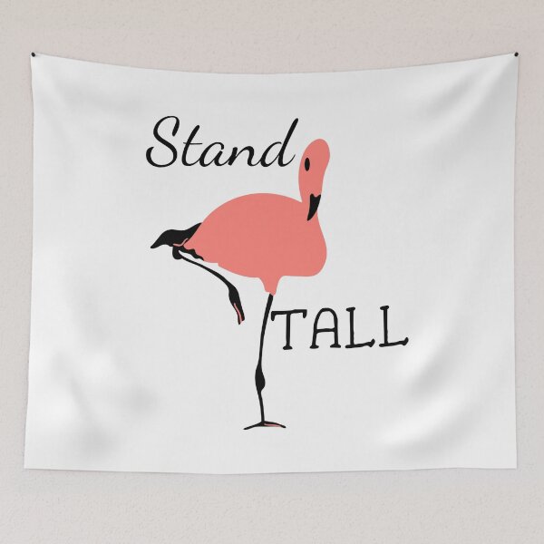 Item preview, Stand Tall Flamingo designed and sold by widianeworld.