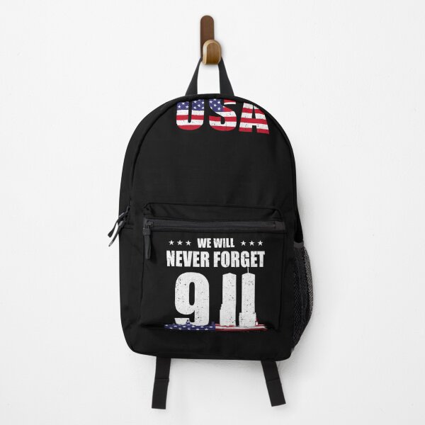 Item preview, 911 Memorial Never Forget 2001 USA Flag Patriots designed and sold by WillieSmithShop.