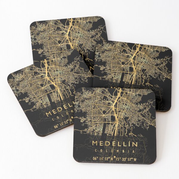 Item preview, MEDELLIN MAP COLOMBIA designed and sold by hatimelhag.