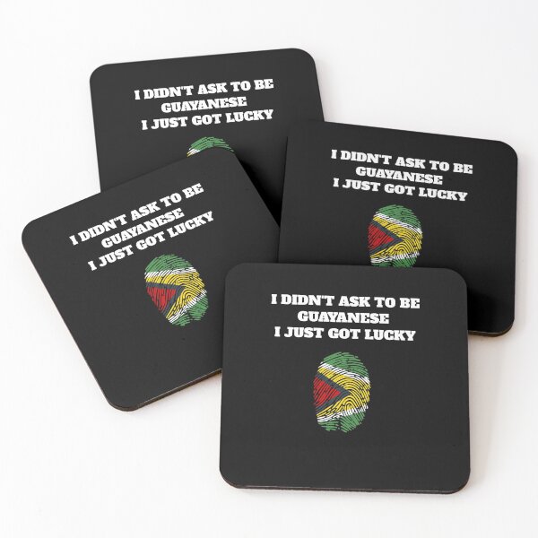 Item preview, Guyana got lucky country flag fingerprint designed and sold by Jeangel97.