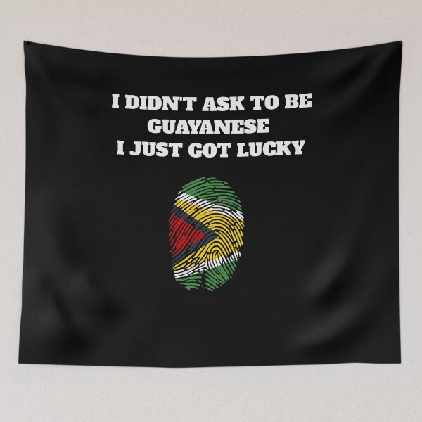Item preview, Guyana got lucky country flag fingerprint designed and sold by Jeangel97.
