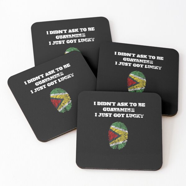 Item preview, Guyana got lucky country flag fingerprint Retro Vintage designed and sold by Jeangel97.