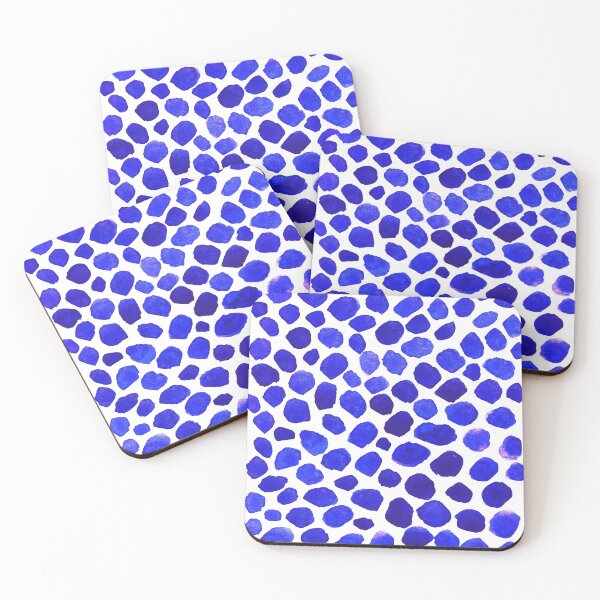 Item preview, Cerulean Watercolor Stones designed and sold by laurabethlove.