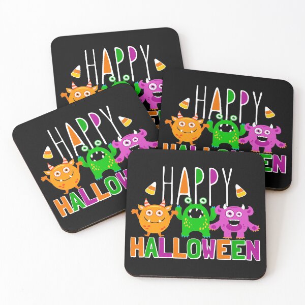 Item preview, Happy Halloween Monsters designed and sold by ChelleCreate.