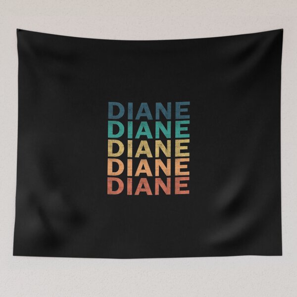 Item preview, Diane Name T Shirt - Diane Vintage Retro Diane Name Gift Item Tee designed and sold by oersjacque.