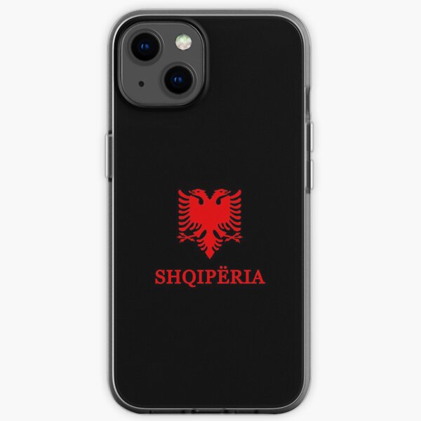 Shqipëria Red iPhone Flexible Hülle