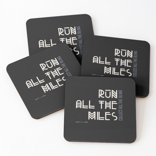 Item preview, Run All the Miles - Bling designed and sold by Marathon-Runner.