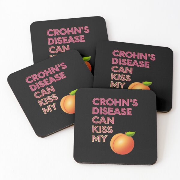 Aperçu de l'œuvre La maladie de Crohn peut m'embrasser le cul - Sensibilisation à la maladie de Crohn créée et vendue par Funkykex.
