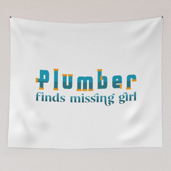 Item preview, Plumber finds missing girl -  Hero plumber designed and sold by Salahboulehoual.