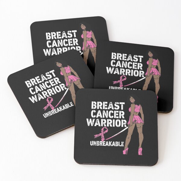 Item preview, Breast Cancer Awareness Fight Melanin Katana Black designed and sold by PinkyTree.