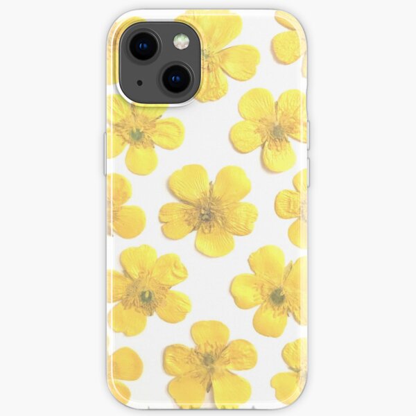 Gepresste Blumen - Country Buttercups Floral iPhone Flexible Hülle