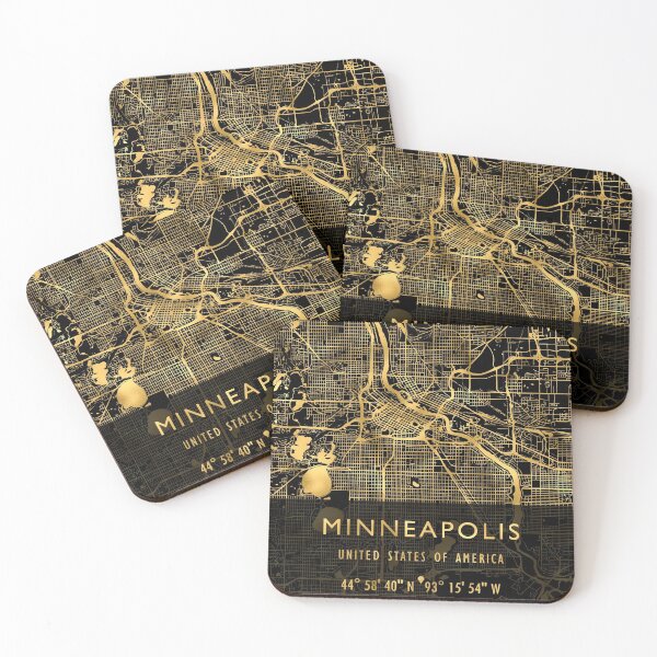 Item preview, MINNEAPOLIS MAP USA designed and sold by hatimelhag.