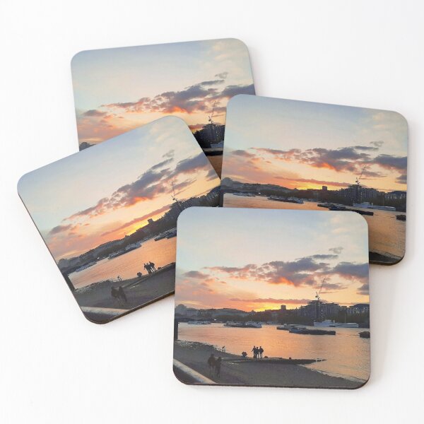 Item preview, London Southbank Skyline Sunset designed and sold by cocopop16.