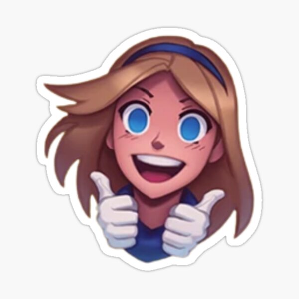 Nice Try Lux Sticker League of Legends Emote Pegatina