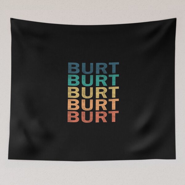 Item preview, Burt Name T Shirt - Burt Vintage Retro Burt Name Gift Item Tee designed and sold by enstacee75.