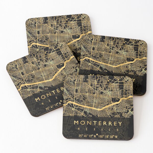 Item preview, MONTERREY MAP MEXICO designed and sold by hatimelhag.