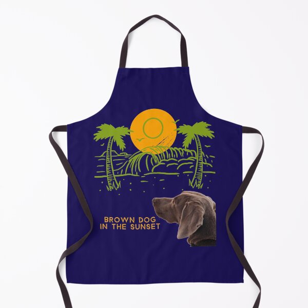 Item preview, Brown dog in the sunset designed and sold by utopianpioneer.