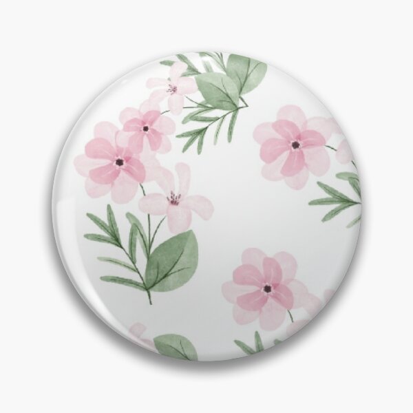 Artikelvorschau, Aquarell Pink Wild Flower Pattern entworfen und verkauft von GraphicsClub.