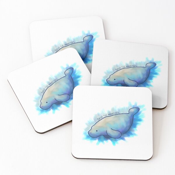 Item preview, SAVE THE MANATEES  designed and sold by MantaDesigns.