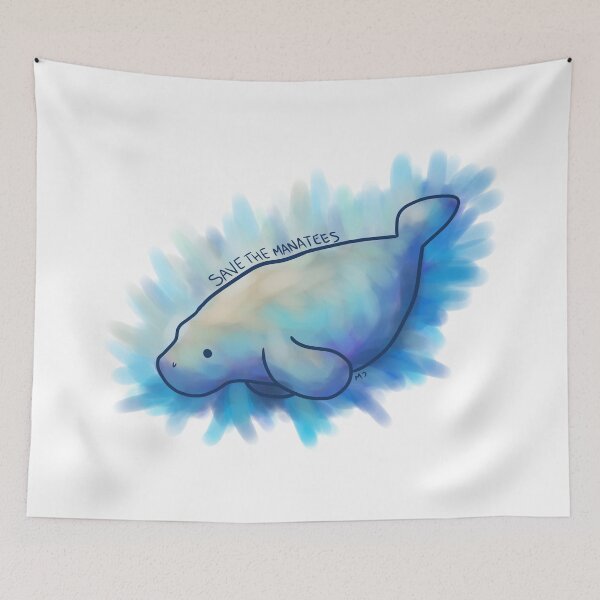 Item preview, SAVE THE MANATEES  designed and sold by MantaDesigns.