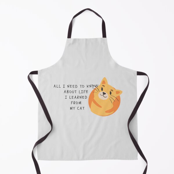 Item preview,  \All I Need To Know About Life I learned From My Cat  designed and sold by yourcherryguy.